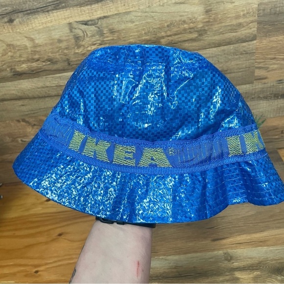 IKEA Limited Edition KNORVA Bucket Hat Blue one size - Picture 3 of 6